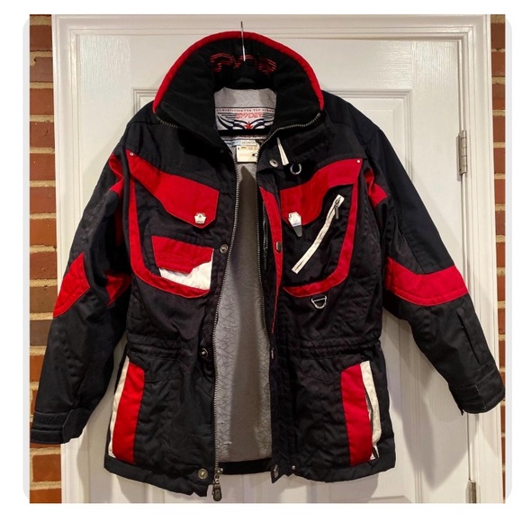 Vintage Spider Dermizax
Jacket Men's size S Black and Red with zip hood - Picture 6 of 17